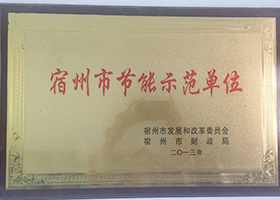 宿州市節(jié)能示范單位
